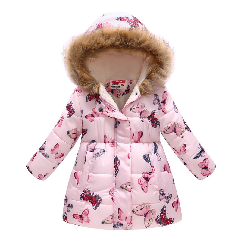 Padded Butterfly Winter Coat
