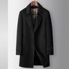 Men's Autumn And Winter Mid-length Detachable White Goose Down Inner Handmade Coat