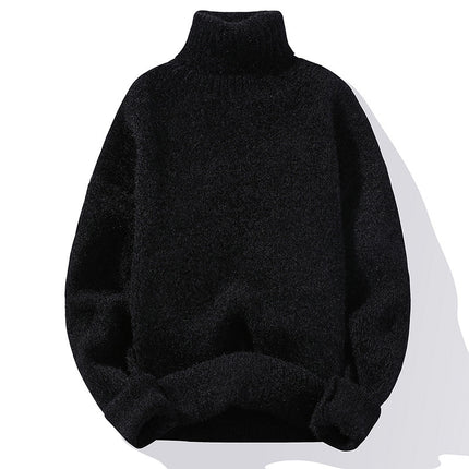 Autumn And Winter Thickened Casual Turtleneck Knitwear