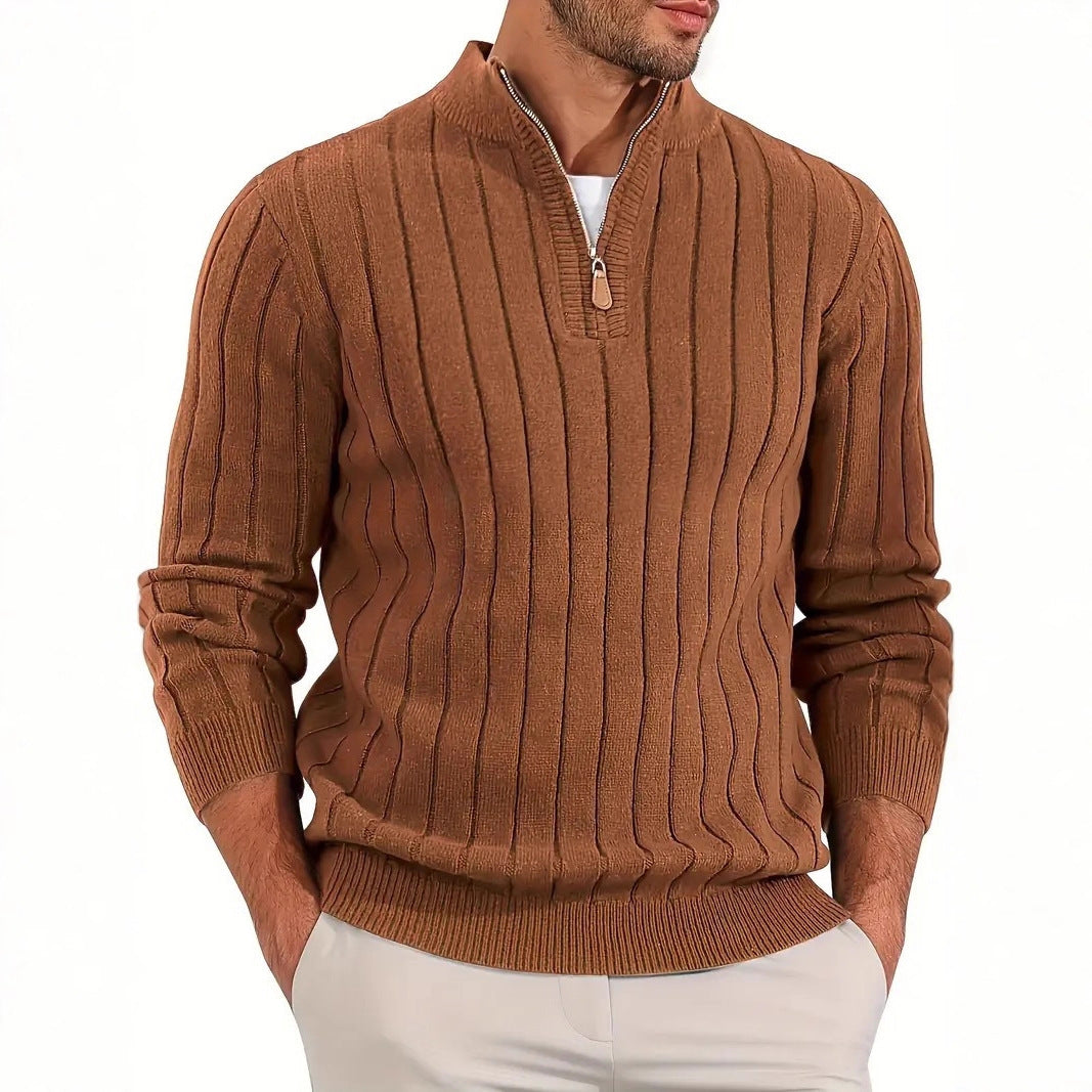 Retro Versatile Long Sleeve Sweater