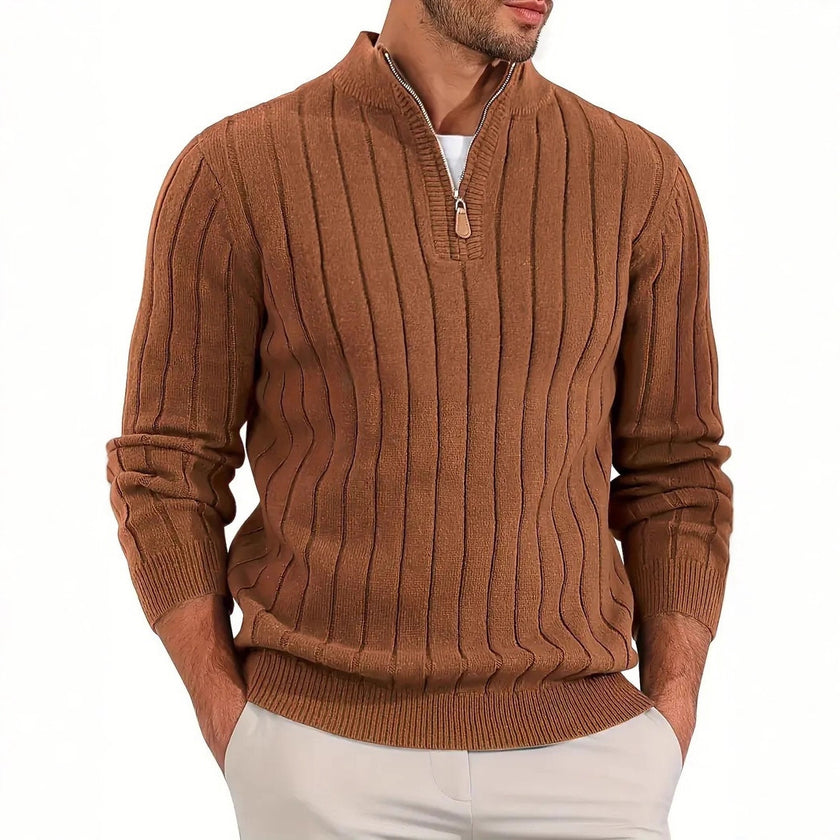 Retro Versatile Long Sleeve Sweater