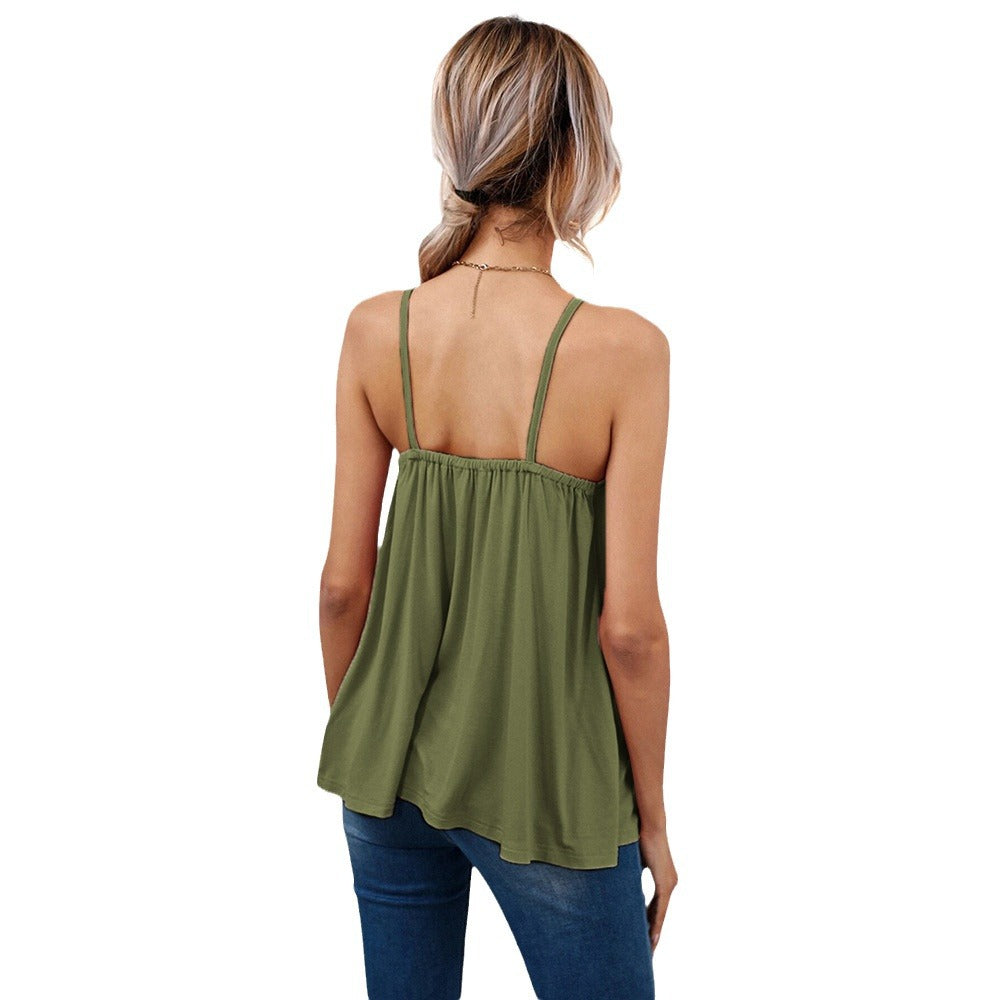 Sleeveless Strap Top