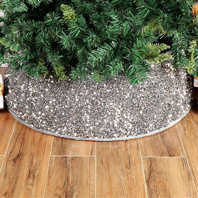 Sequin Christmas Tree Collar