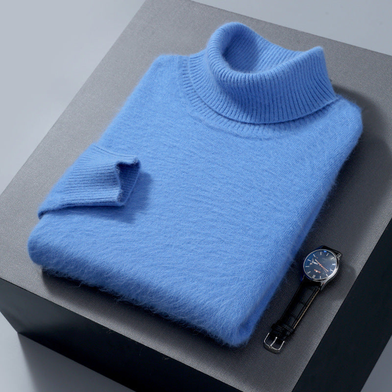 Men's High-neck Cashmere Sweater