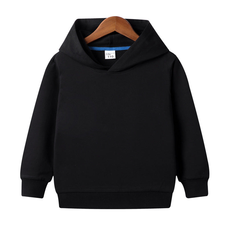 Pure Cotton Hooded Blank Sweater