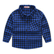 Boys Long sleeve Plaid Shirt