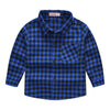 Boys Long sleeve Plaid Shirt