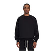 Men's Solid Color Fleece-lined Jumper
