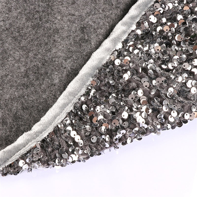 Sequin Christmas Tree Collar