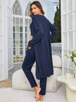 Women's Fuzzy 3 Piece Lounge Sets