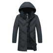 Thick Padded Mid-length Men's Jacket
