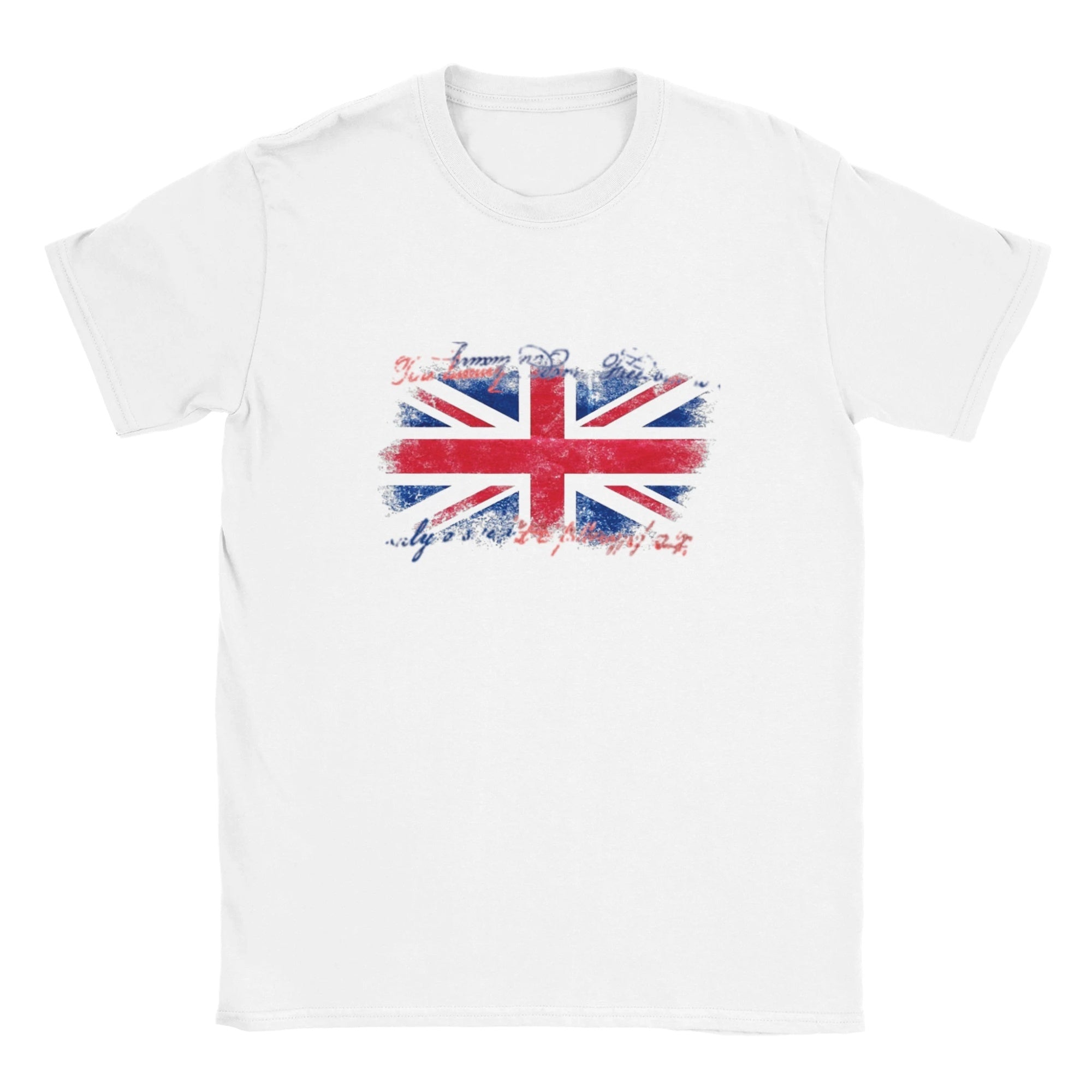 Men's 3D Union Jack Digital Print Casual Round Neck Short Sleeves