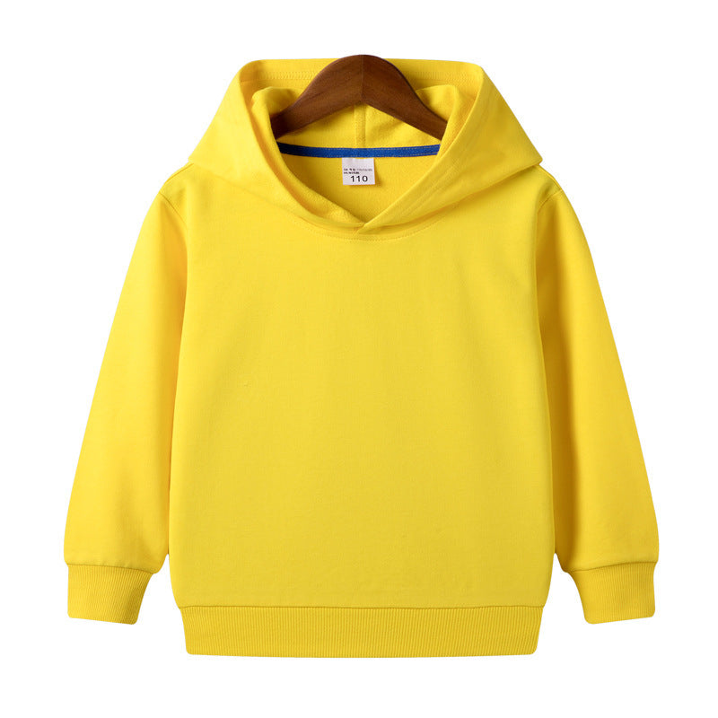 Pure Cotton Hooded Blank Sweater