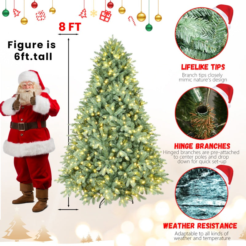 Pre-Lit Mix Christmas Tree