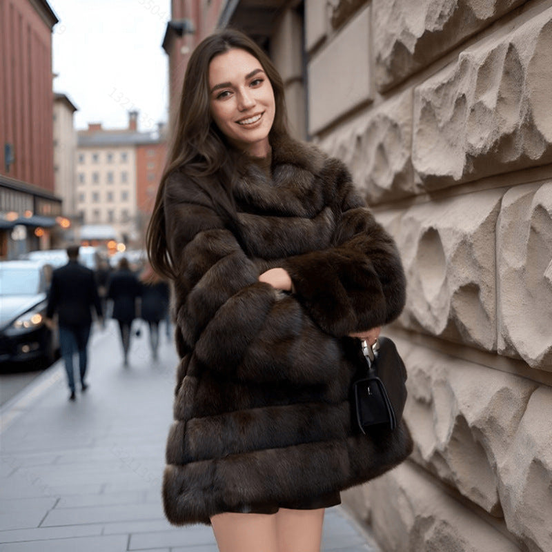 Casual Warm Loose Fur Coat